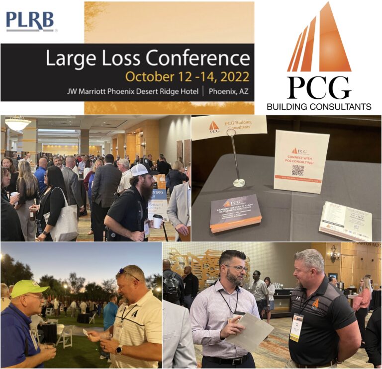 PCG Consulting Sponsors PLRB Large Loss Conference